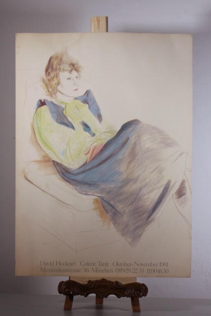 Plakat Ausstellung David Hockney