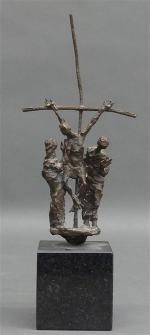 Metallskulptur von Veikko Haukkavaara