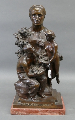 Bronzefigur von Konstantin Ivanovich Garapach  (geb. 1967)