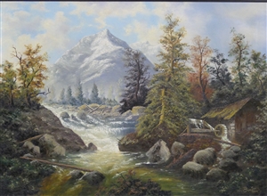 Paar Wandbilder, wohl Italien, 20. Jh.