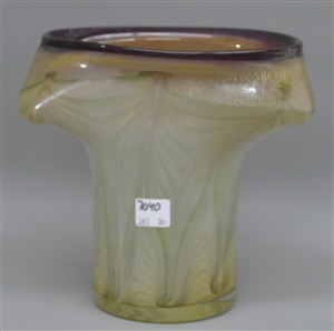 Glas-Flacon ohne Stöpsel