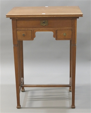 Paar Biedermeier Öl Lampen