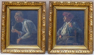 Porträtmalereien, um 1920