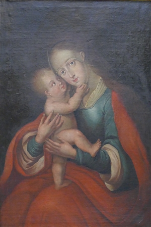 Heiligenmalerei, frühes 19. Jh. 
