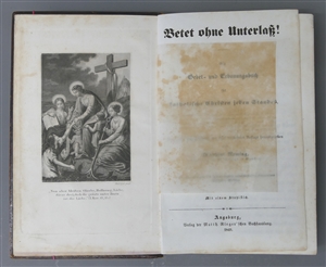 Gebetbuch, 1849
