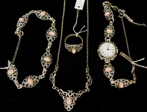 Collier Koralle