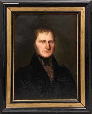 Biedermeierportrait um 1820