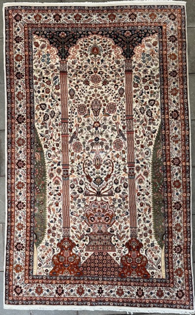 Kleine Tischuhr mit  Wecker & Spielwerk, um 1900