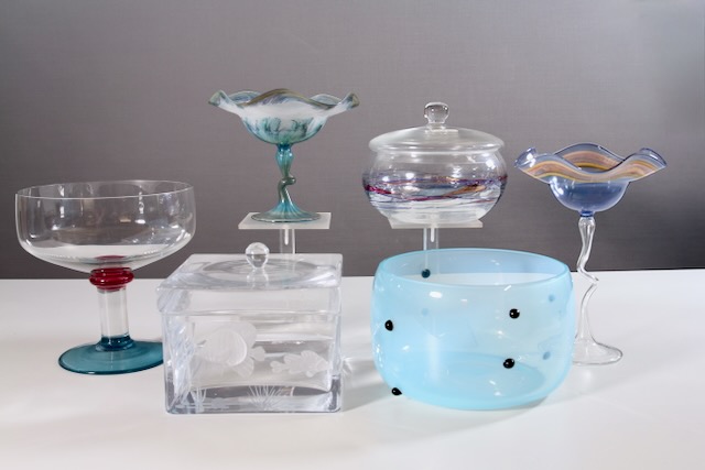 Design Glas Anbietschalen