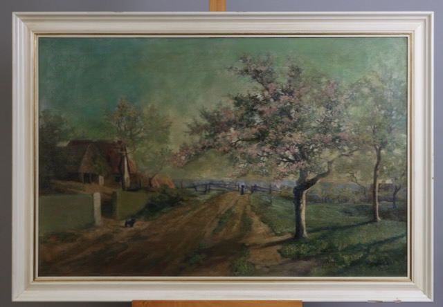 Landschaftsdarstellung um 1930