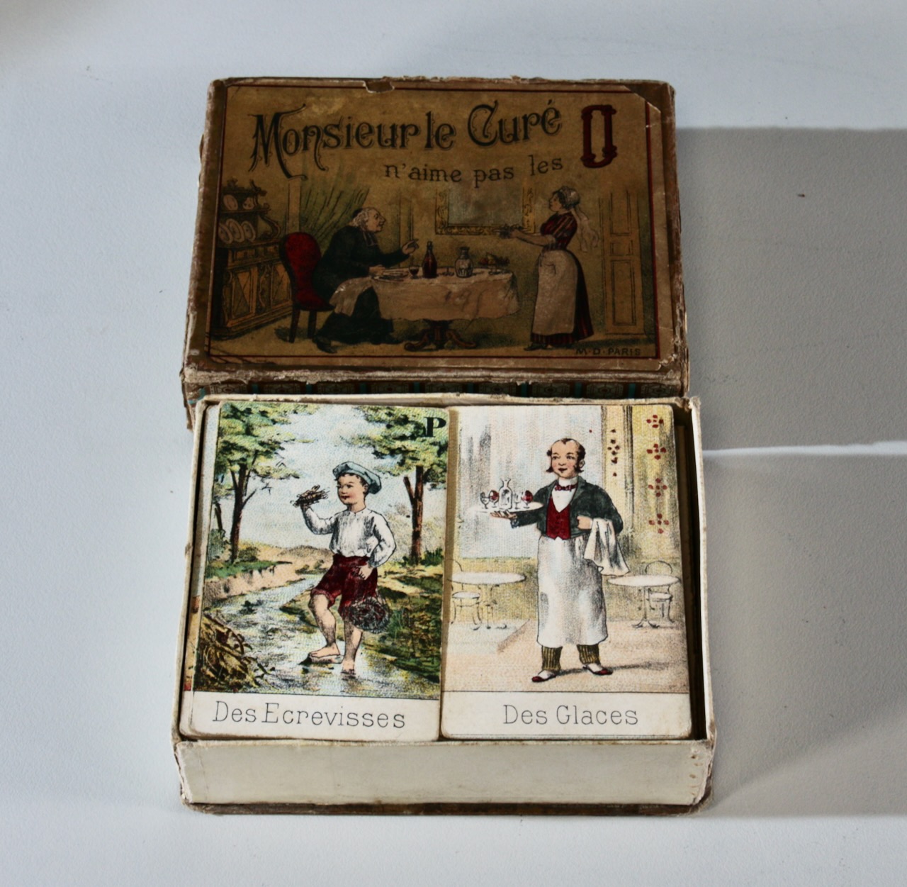 Kartenspiel von M.D. Paris