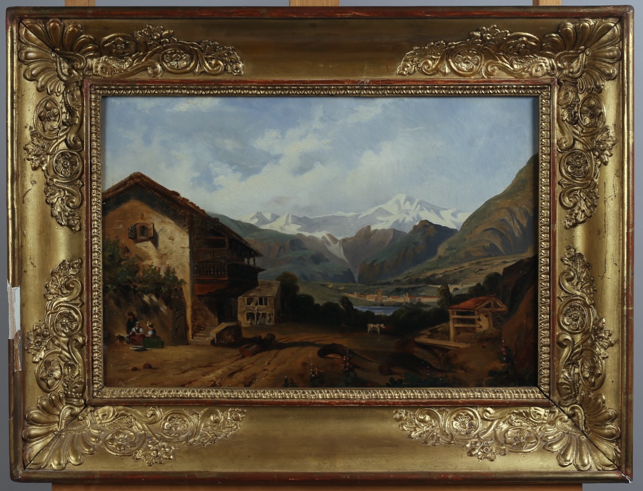 Alpenlandschaft 19. Jh.