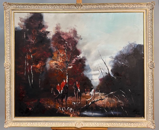Jagdmalerei, 2. Hälfte 20. Jh.