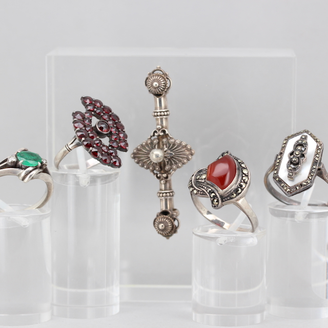 Konvolut Silberschmuck
