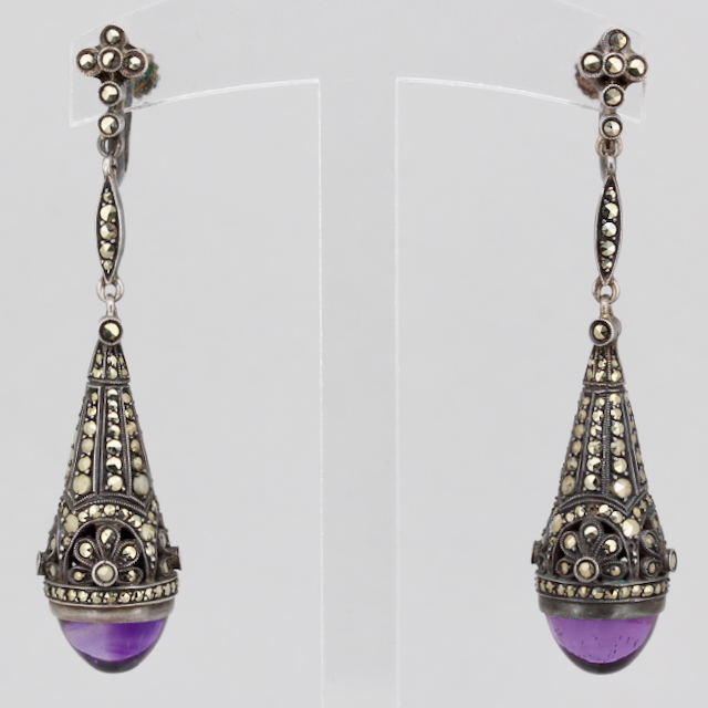 Ohrhänger mit Amethyst