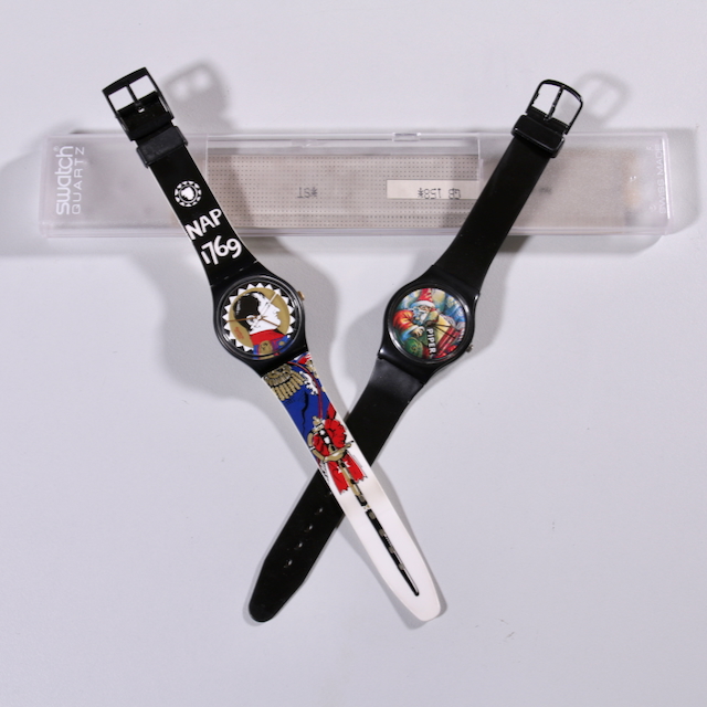 Paar Swatch & Piper Armbanduhren, Quarz