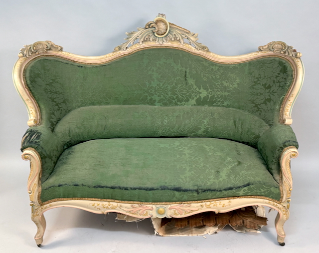 Salon Barock Sofa, Louis XV, 18 Jh., Frankreich
