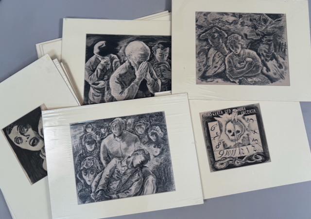 Willi Geiger (1878 Landshut -1971 München) Konvolut aus 18 Lithographien, Kriegsdarstellungen