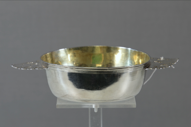 Probierschale Silber