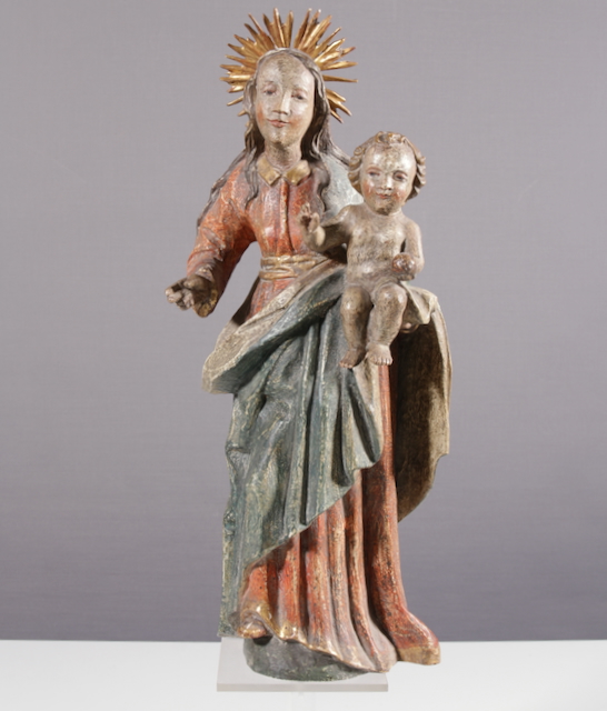 Holzfigur 18. Jh. süddeutsch