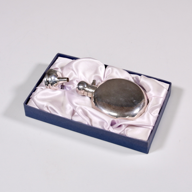 Sterlingsilber-Flachmann Carrs Sheffield