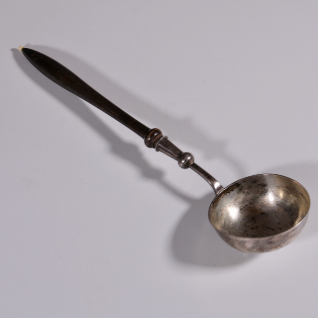 Schöpflöffel Silber wohl England um 1900