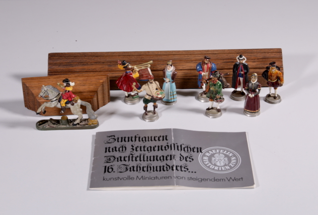 Konvolut Zinnfiguren Fa. Haefelin Historien-Zinn