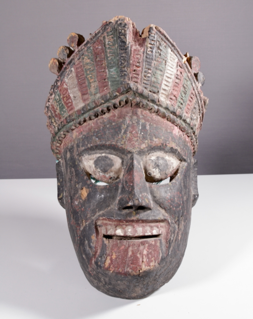 Holzmaske Tibet 19. Jh.