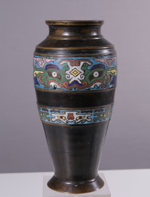 Cloisonné Vase China um 1900
