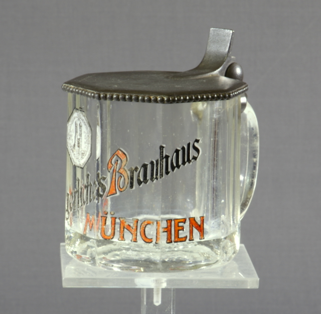 Glaskrug München, wohl frühes 20. Jh.