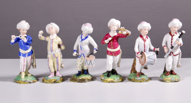 Konvolut Porzellanfiguren Höchst